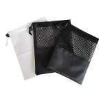 Seamed Sports Mesh Drawstring Bags