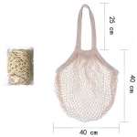 Seamed Sports Cotton Mesh Bags